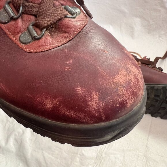 Vintage Vasque boots Sundowner Goretex US womens 8 brown leather lace up hiking - Picture 10 of 15